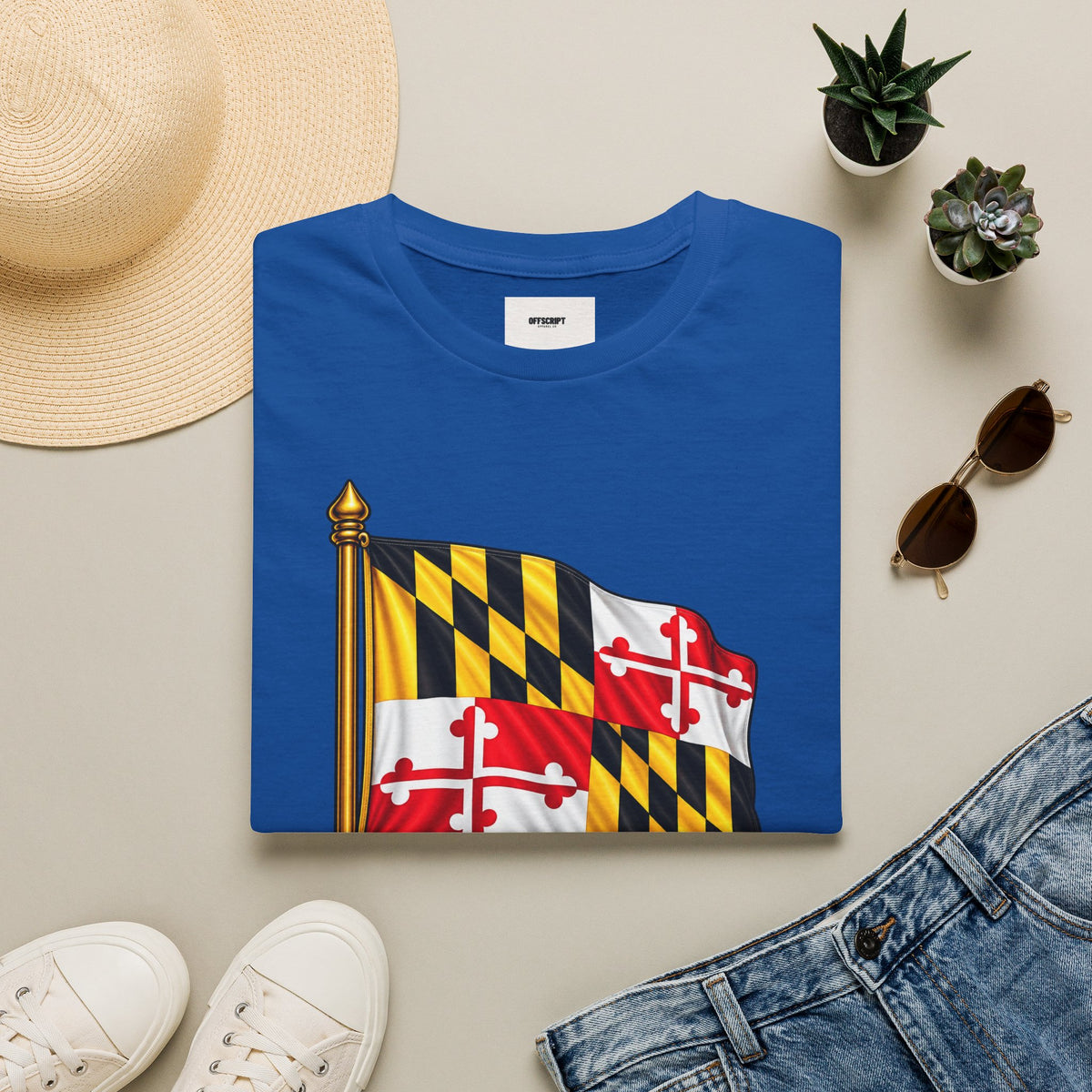 Maryland Flag T-Shirt — State Pride Graphic Tee