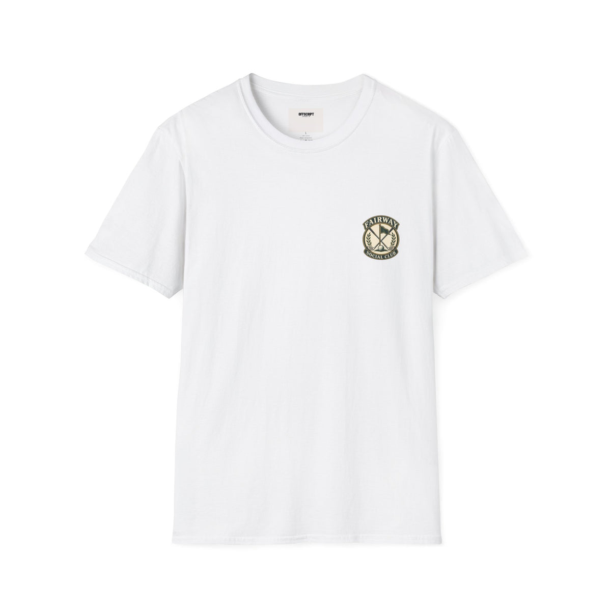 Fairway Social Club Golf T-Shirt — 'Play the Long Game' Vintage Golf Graphic