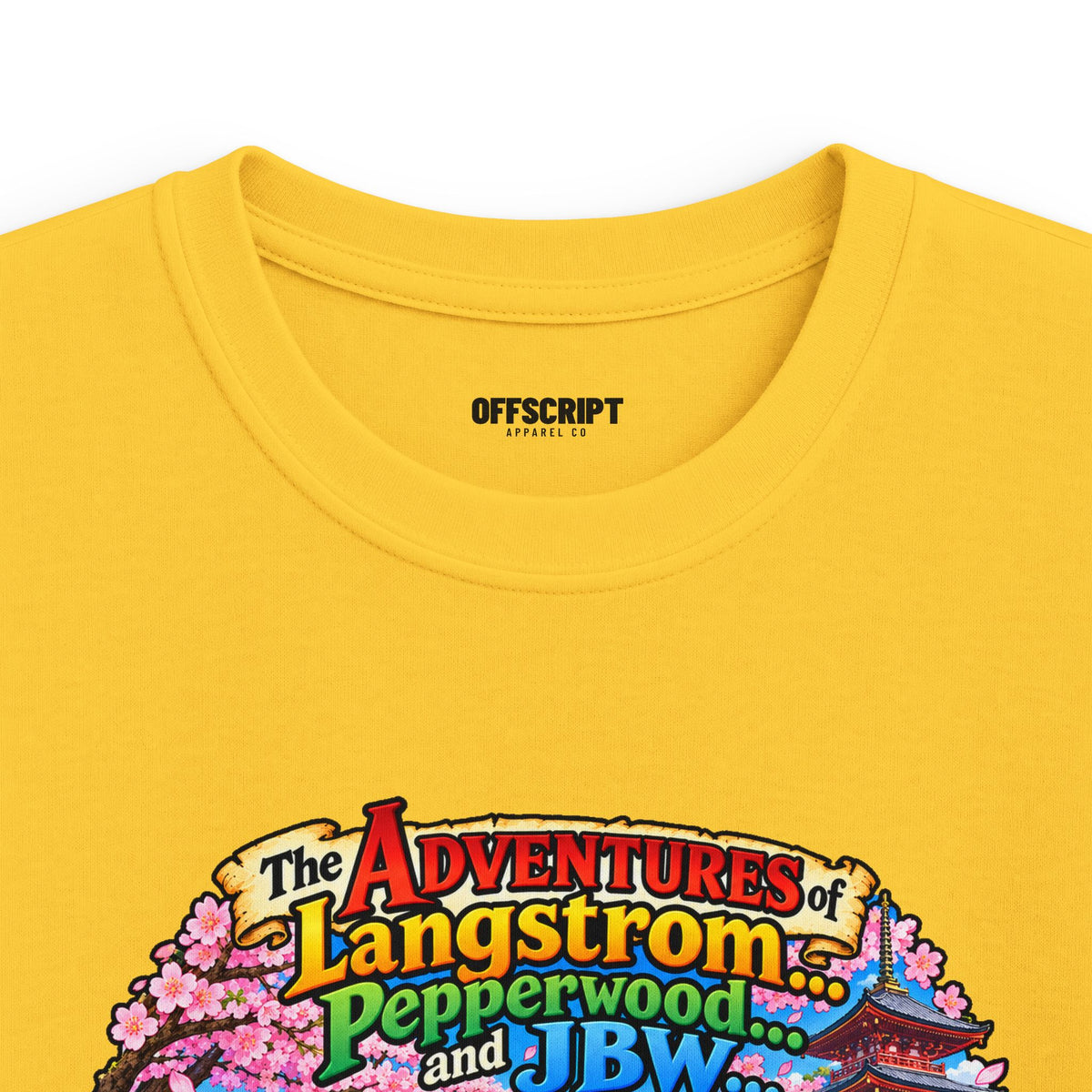 Kids Adventure Tee — 'The Adventure of Langstroth & Pepperwood' Illustrated Story Shirt