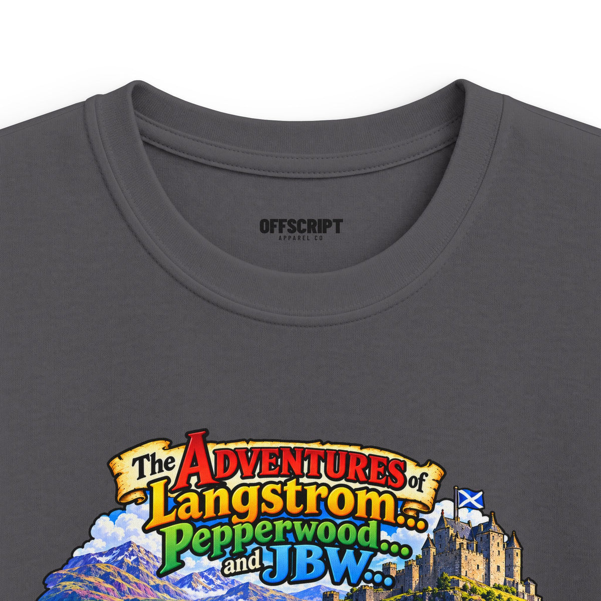 Kids Adventure Tee — 'The Adventures of Langstrom & Pepperwood' Illustrated Storybook Shirt