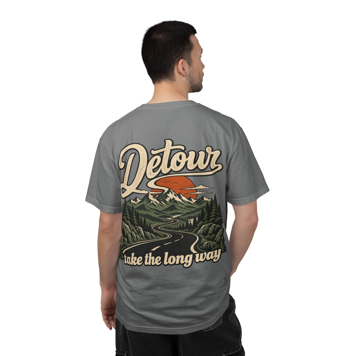 Detour 'Take the Long Way' Graphic T-Shirt
