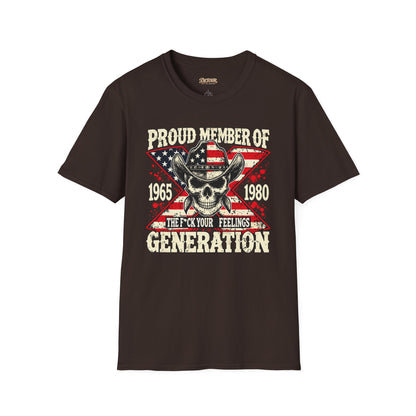Proud Member of the 1965–1980 Generation Graphic T-Shirt