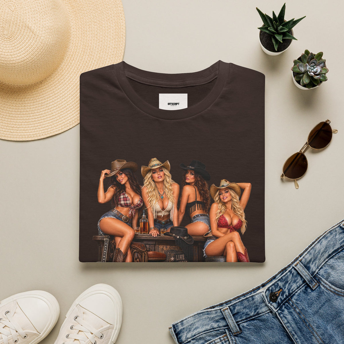 Honky Tonk Women Country Cowgirl T-Shirt