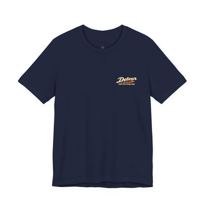 Detour Adventure Tee — 'Take the Long Way' Graphic T‑Shirt