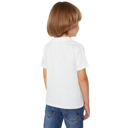 Toddler Halloween Dino T‑Shirt – Cute Witch Dino with Pumpkins & "Happy Halloween" Design