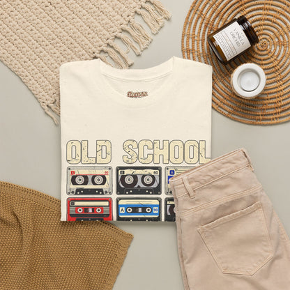 Old School Playlist Cassette Tape T-Shirt