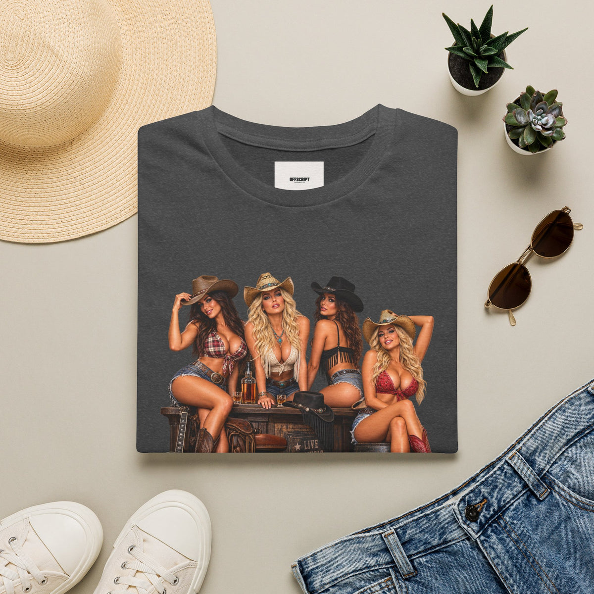Honky Tonk Women Country Cowgirl T-Shirt