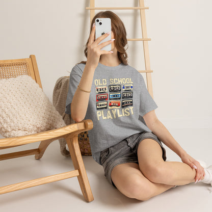 Old School Playlist Cassette Tape T-Shirt
