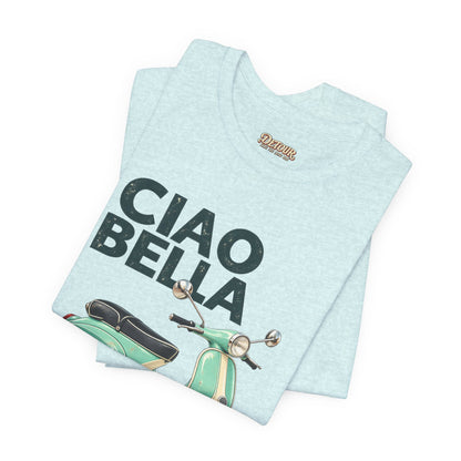 Ciao Bella Vespa Scooter Graphic T-Shirt