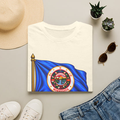 Minnesota Flag T-Shirt — "L'Étoile du Nord" State Pride Tee