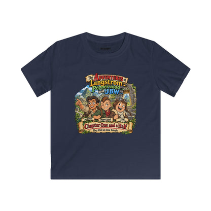 Kids Tee — "The Adventures of Langstrom, Pepperworth & JBW" Chapter One and a Half Illustration
