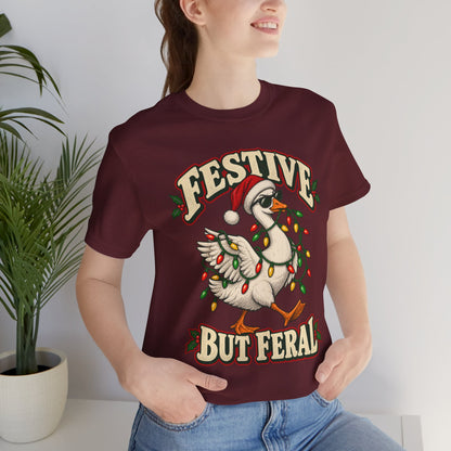 Festive Butterball Turkey Christmas Tee — Holiday Humor Shirt