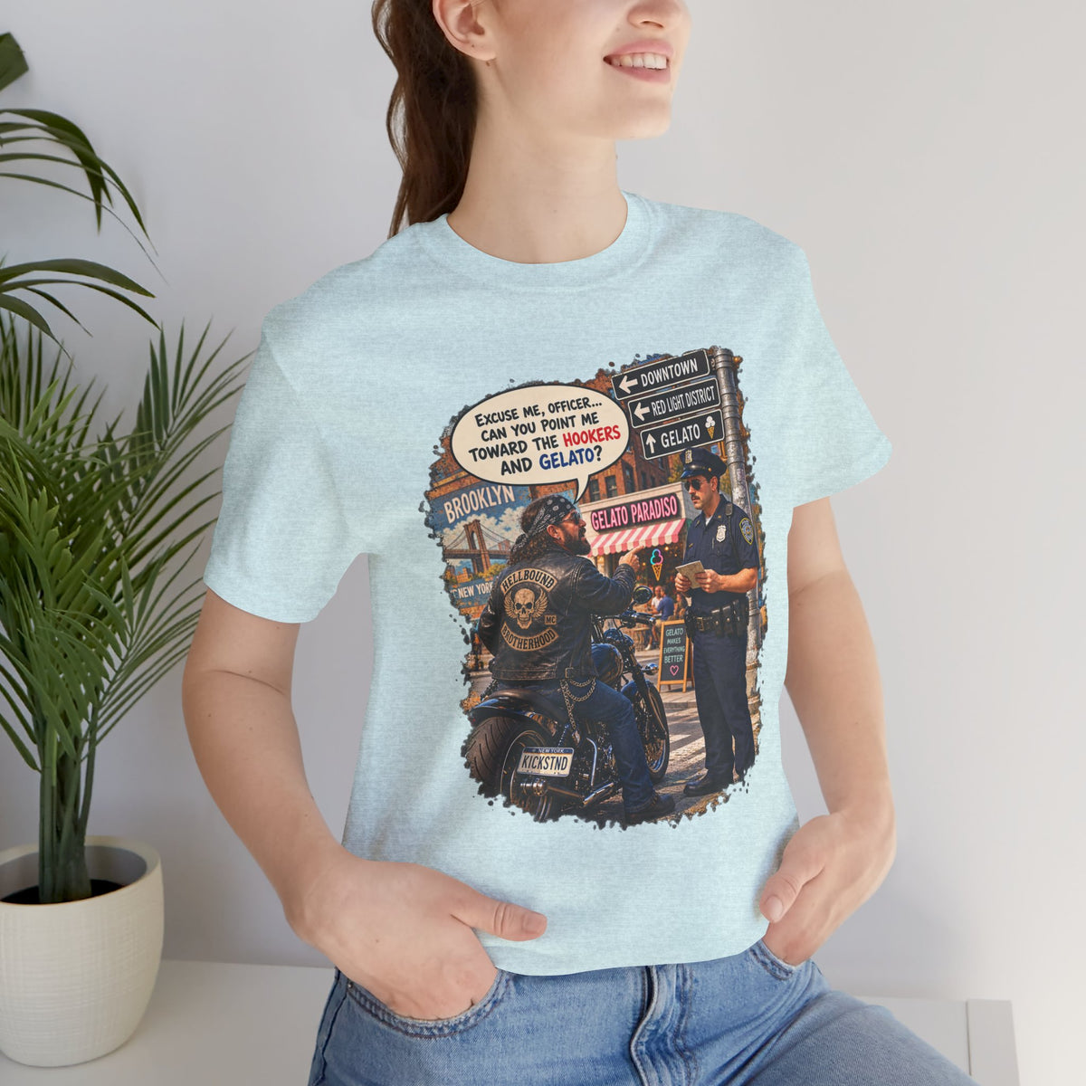 Motorcycle Rider Vintage Graphic Tee