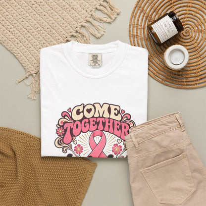 Breast Cancer Awareness 'Come Together for a Cure' T-Shirt