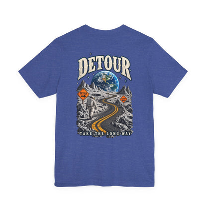 Detour Adventure Tee — 'Take the Long Way' Graphic T‑Shirt