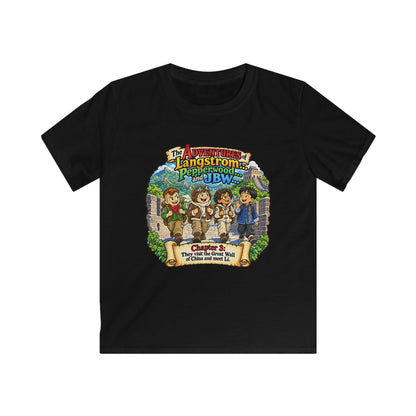 Kids Tee — 'The Adventures of Langstrom & Pepperwood' Storybook Graphic