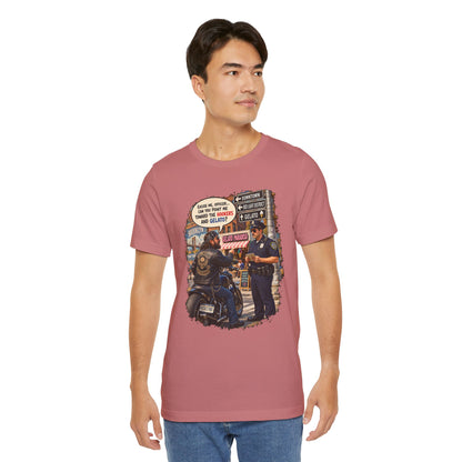 Motorcycle Rider Vintage Graphic Tee