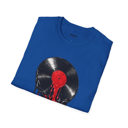 Dripping Vinyl Record T-Shirt