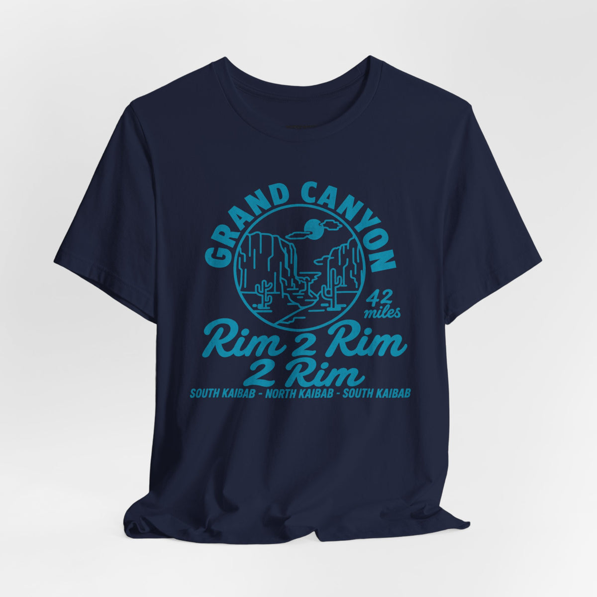 Grand Canyon Rim 2 Rim Graphic Tee — 42 Miles Adventure T-Shirt