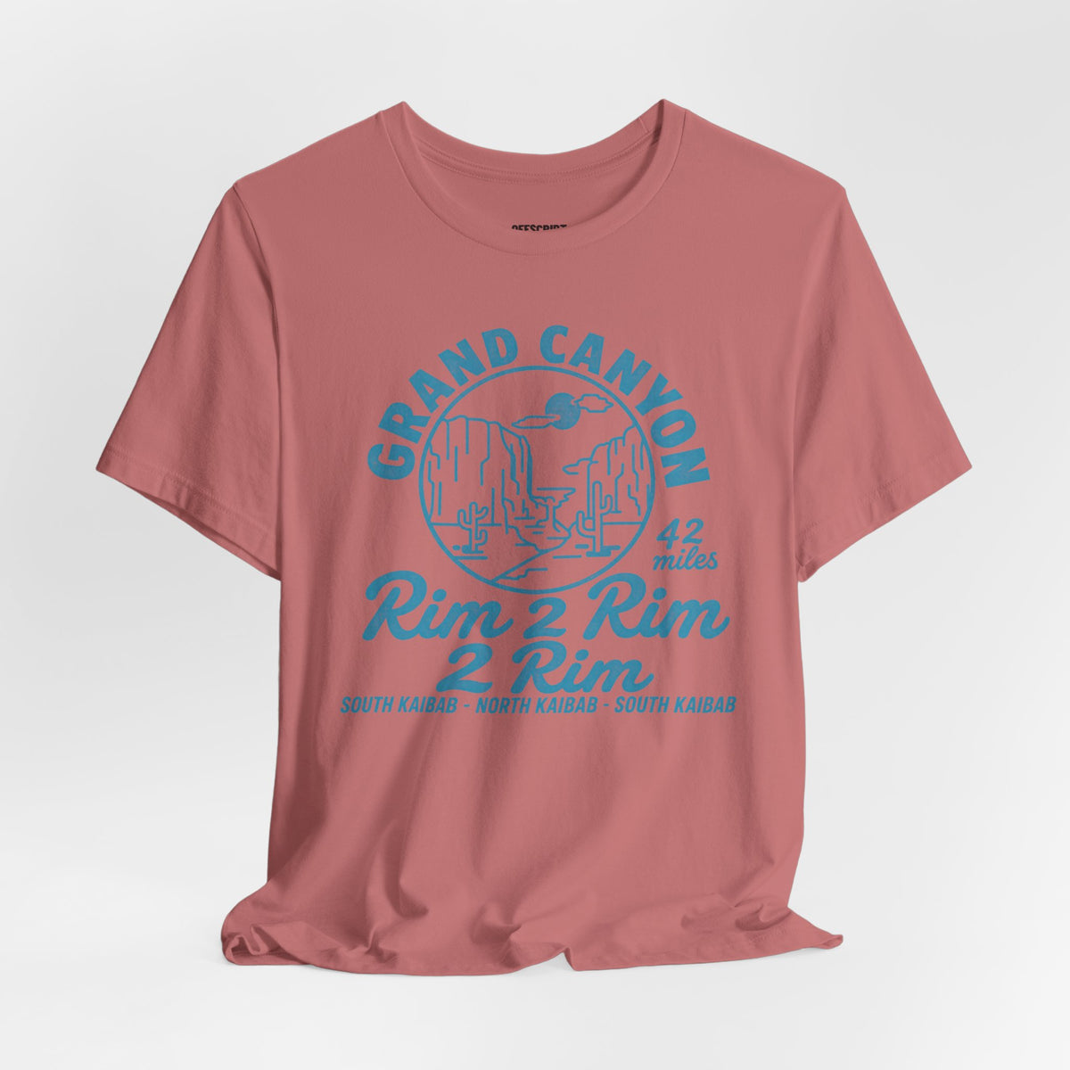 Grand Canyon Rim 2 Rim Graphic Tee — 42 Miles Adventure T-Shirt