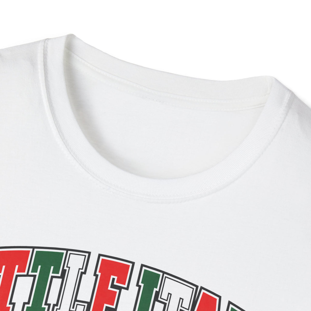 Little Italy T‑Shirt — Italian Flag Arch Graphic Tee