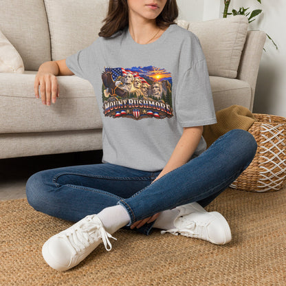 Mount Rushmore Graphic T-Shirt — Patriotic American Landmark Tee