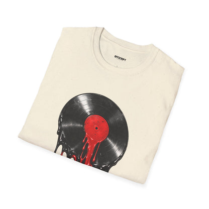 Dripping Vinyl Record T-Shirt