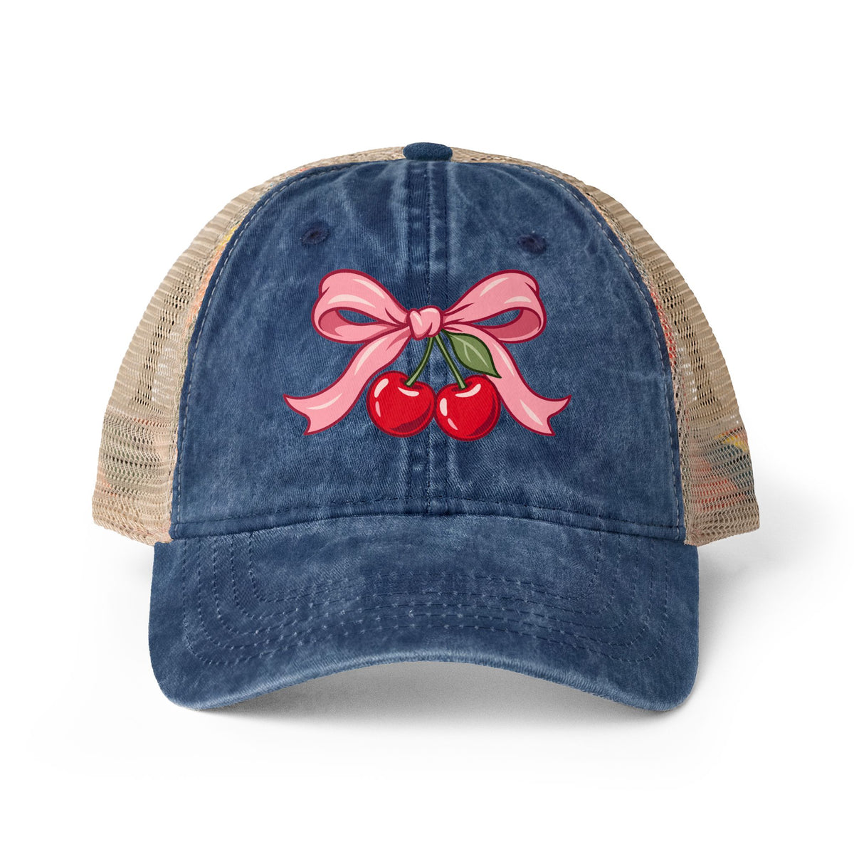 Women's Washed Mesh-Back Cap