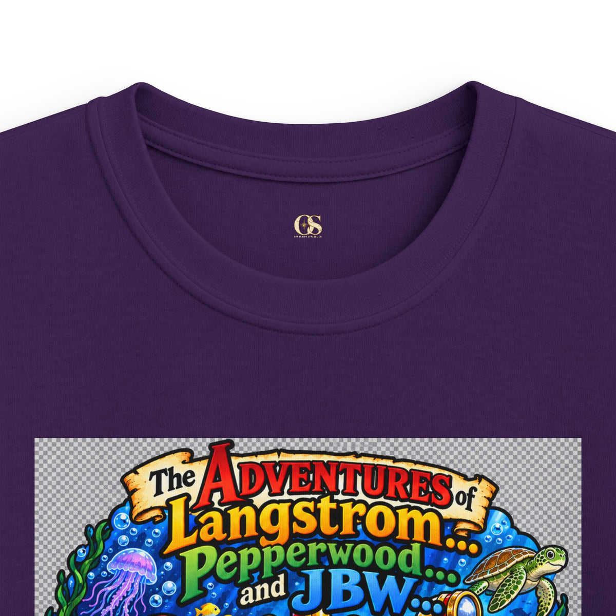 Kids Tee — 'The Adventures of Langstrom & Pepperwood' Colorful Storybook Design