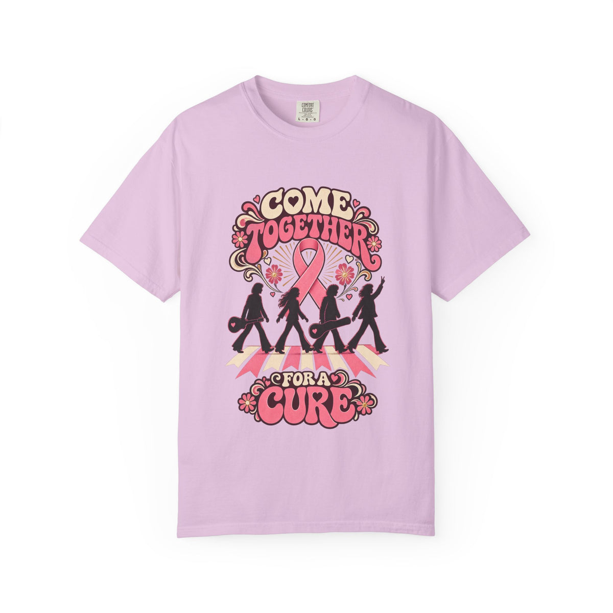 Breast Cancer Awareness 'Come Together for a Cure' T-Shirt