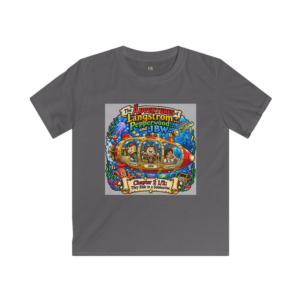 Kids Tee — 'The Adventures of Langstrom & Pepperwood' Colorful Storybook Design