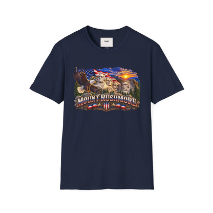 Mount Rushmore Graphic T-Shirt — Patriotic American Landmark Tee