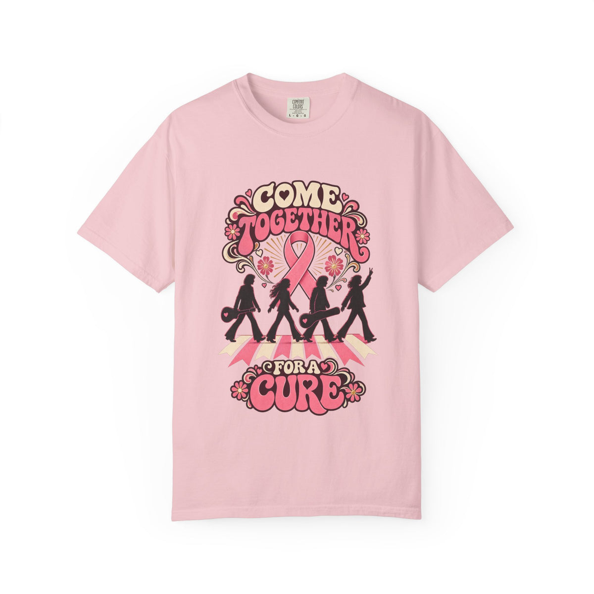 Breast Cancer Awareness 'Come Together for a Cure' T-Shirt