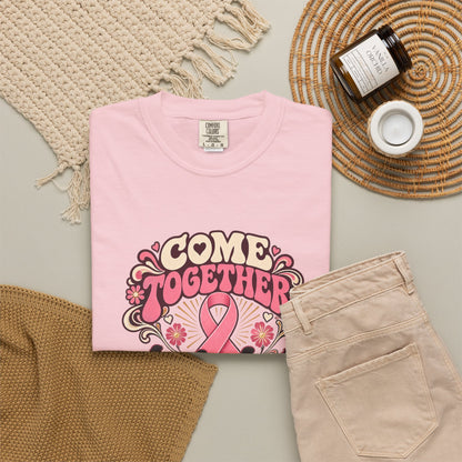 Breast Cancer Awareness 'Come Together for a Cure' T-Shirt