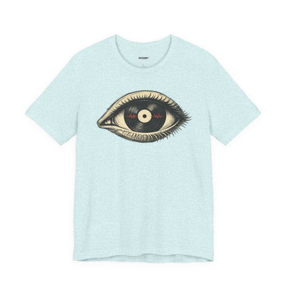 Graphic Tee — Vintage Vinyl Eye Illustration T‑Shirt
