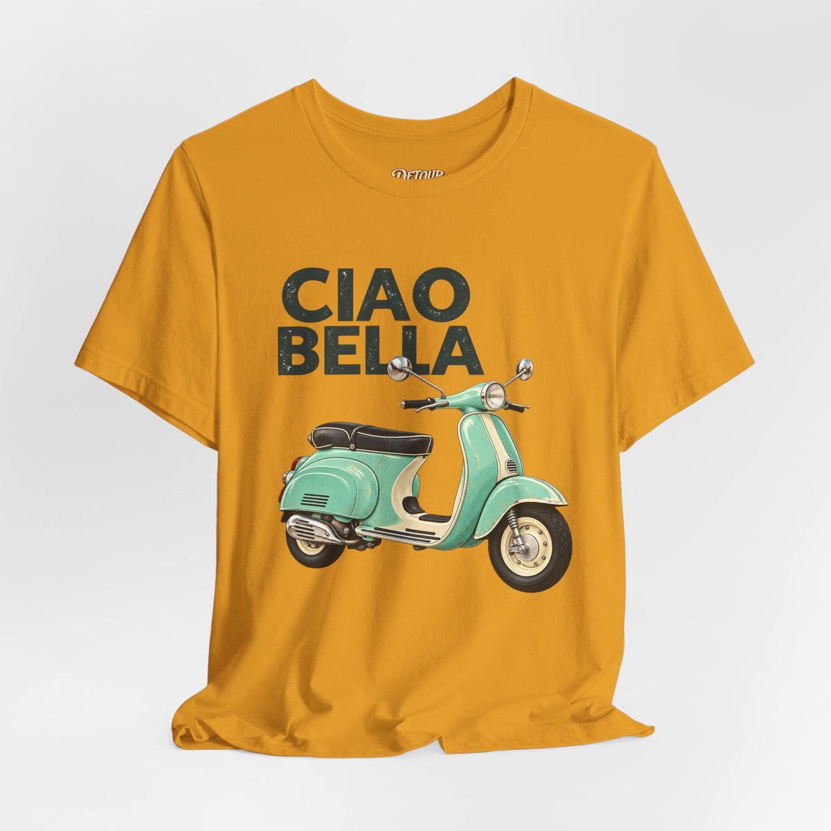 Ciao Bella Vespa Scooter Graphic T-Shirt