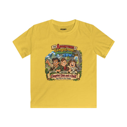Kids Tee — "The Adventures of Langstrom, Pepperworth & JBW" Chapter One and a Half Illustration