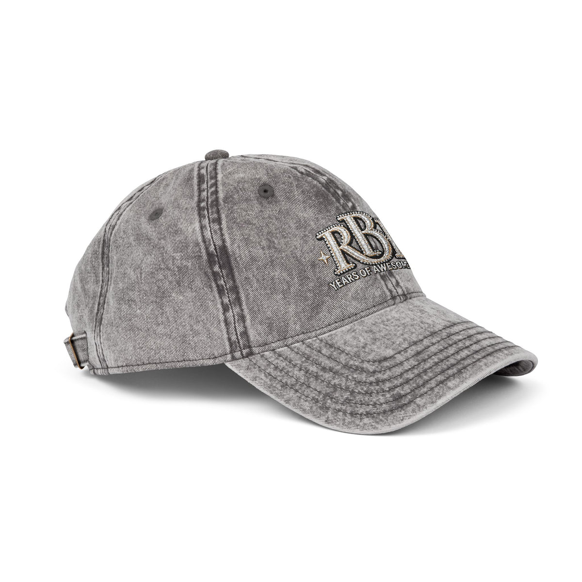 Vintage Embroidered Baseball Cap — RBF Crest