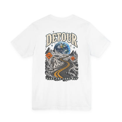 Detour Adventure Tee — 'Take the Long Way' Graphic T‑Shirt