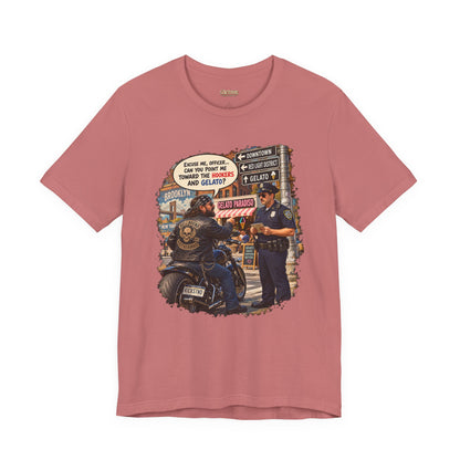 Motorcycle Rider Vintage Graphic Tee