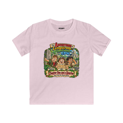 Kids Adventure T‑Shirt — "The Adventures of Langstrom & Pepperwood" Cartoon Tee
