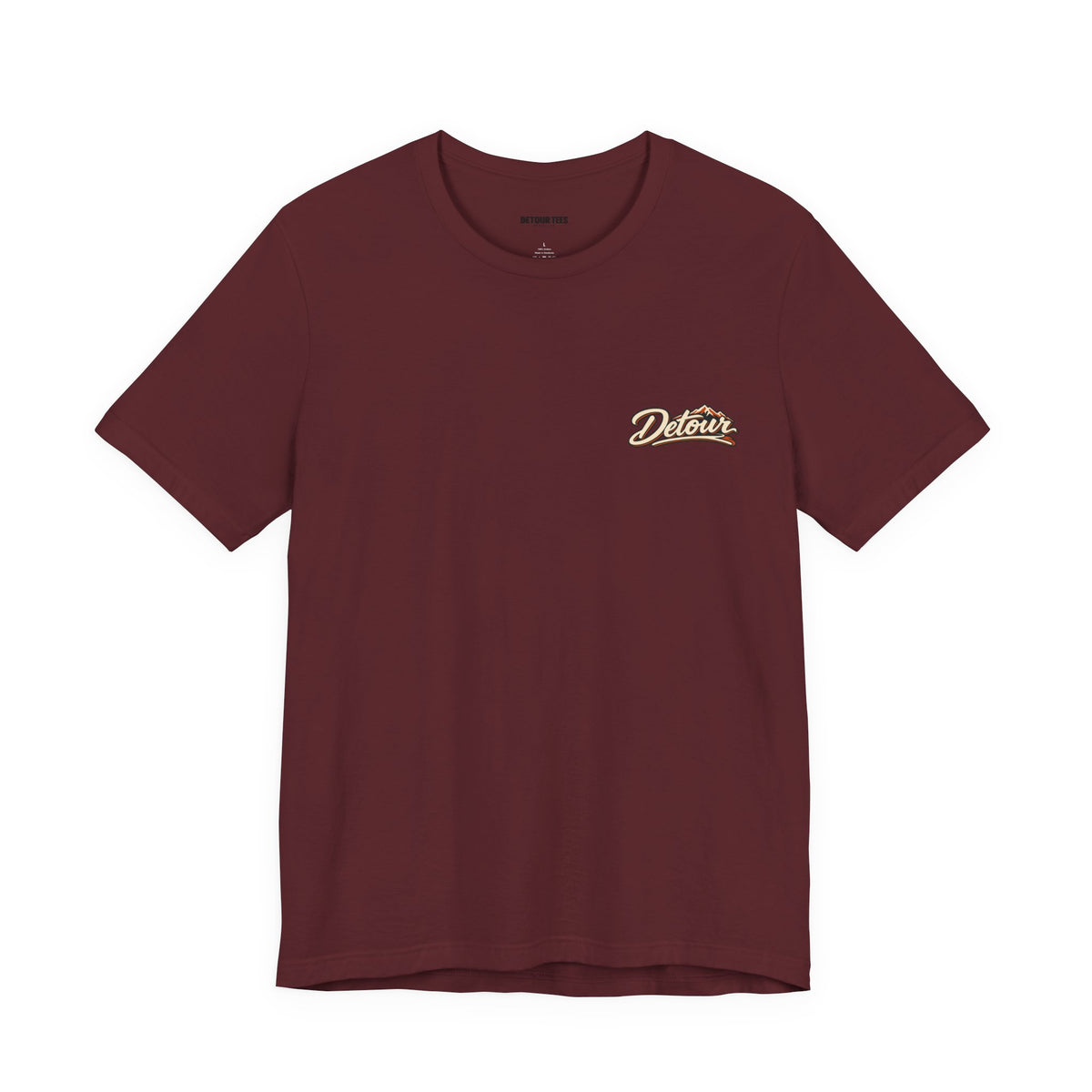 Detour Graphic Tee — 'Detour: Take the Long Way' Vintage Road Trip T‑Shirt