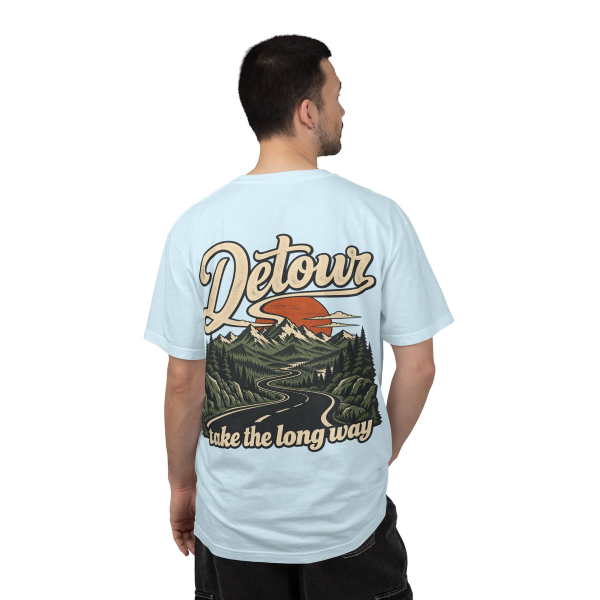 Detour 'Take the Long Way' Graphic T-Shirt