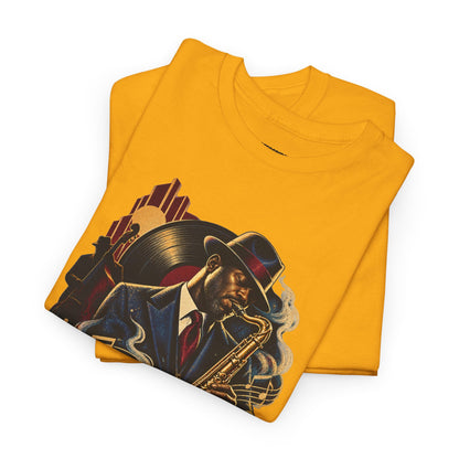 Saxophone Jazz Musician T-Shirt — Vintage Sax Player Tee