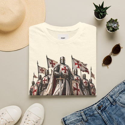 T‑Shirt — Crusader Knight 'Fear No Evil' Graphic Tee
