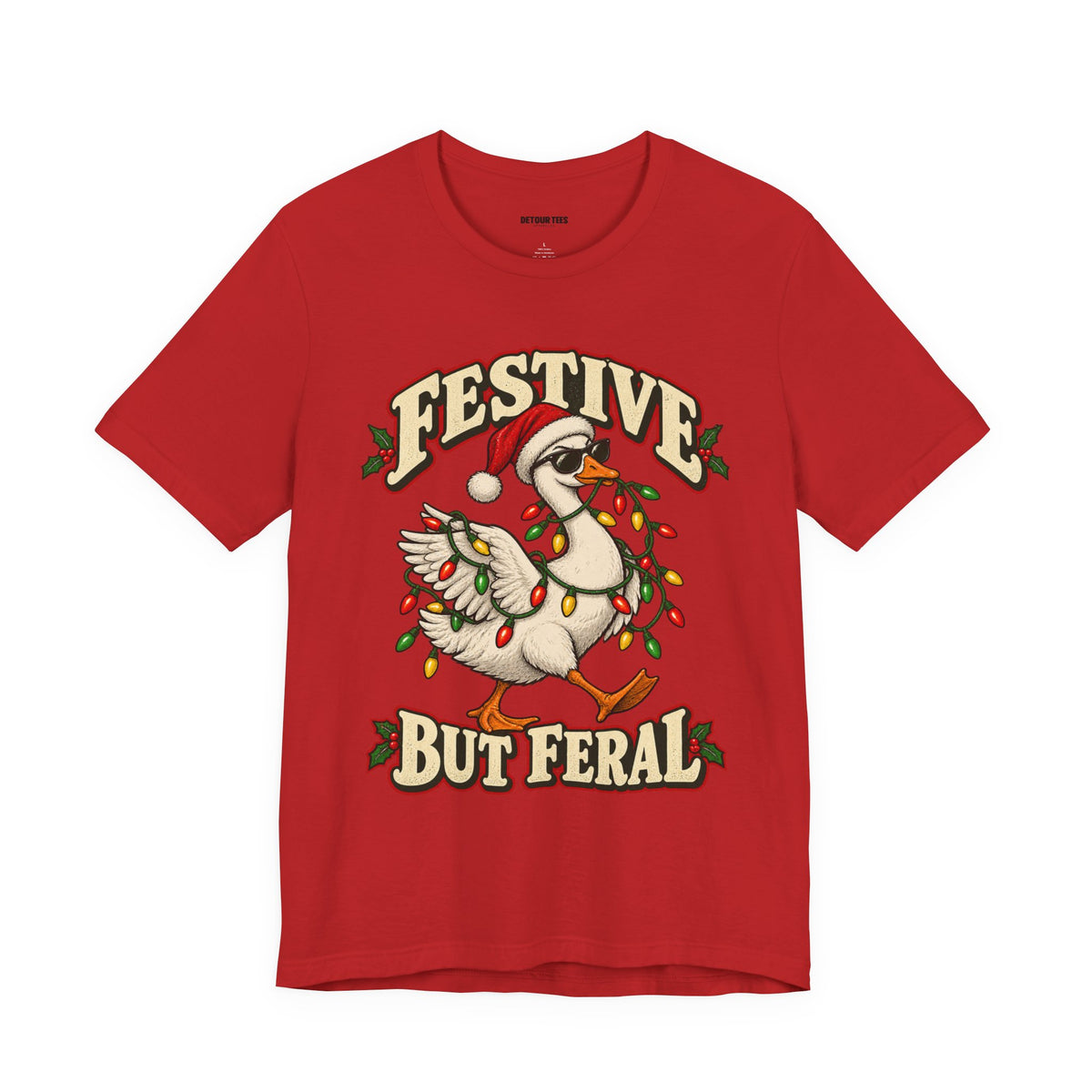 Festive Butterball Turkey Christmas Tee — Holiday Humor Shirt