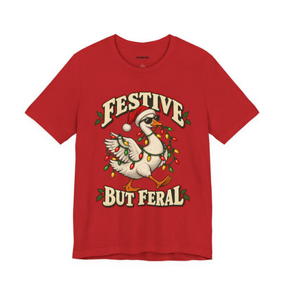 Festive Butterball Turkey Christmas Tee — Holiday Humor Shirt