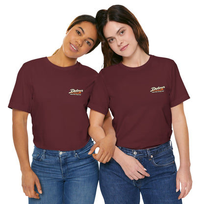 Detour Take the Long Way Road Trip Graphic T-Shirt