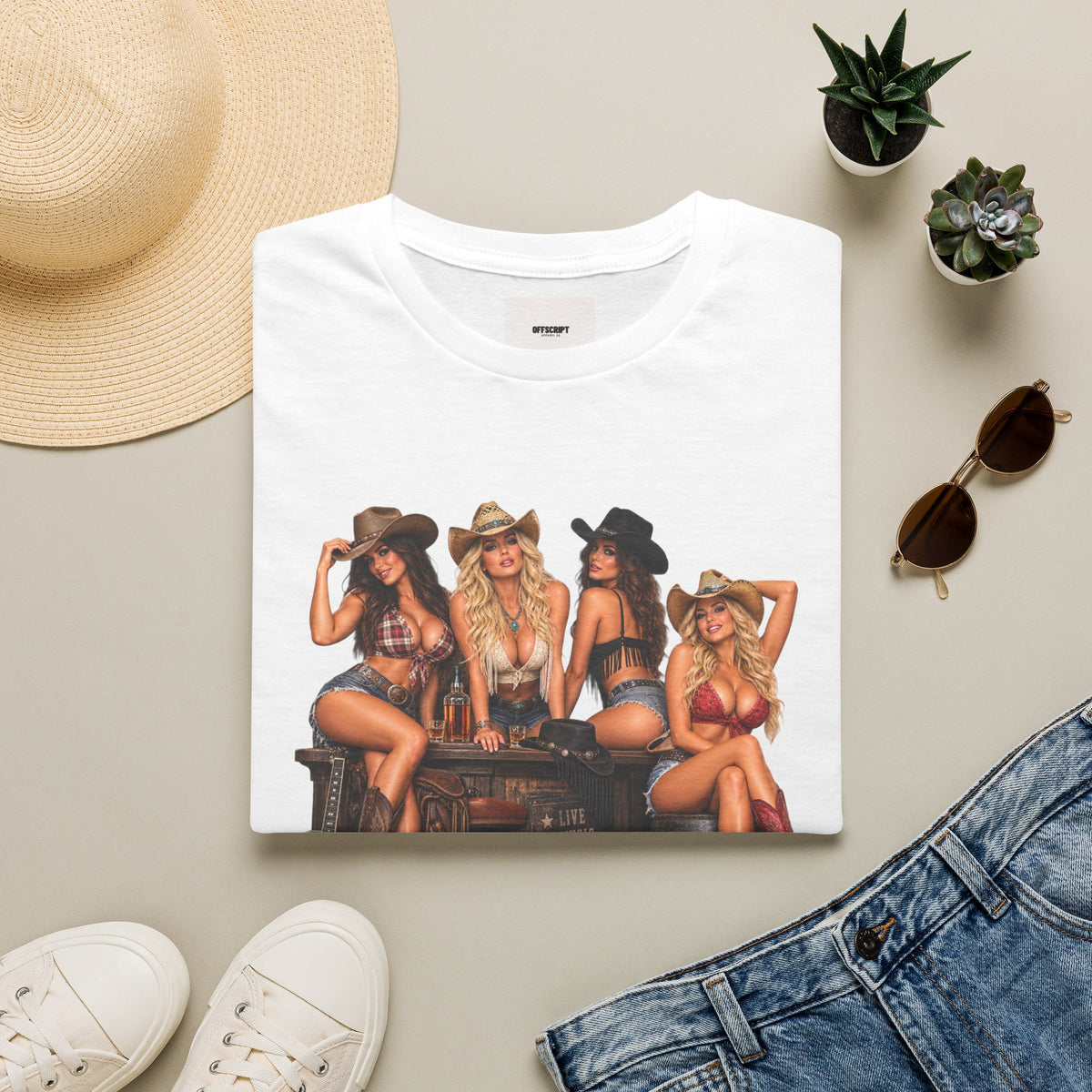 Honky Tonk Women Country Cowgirl T-Shirt