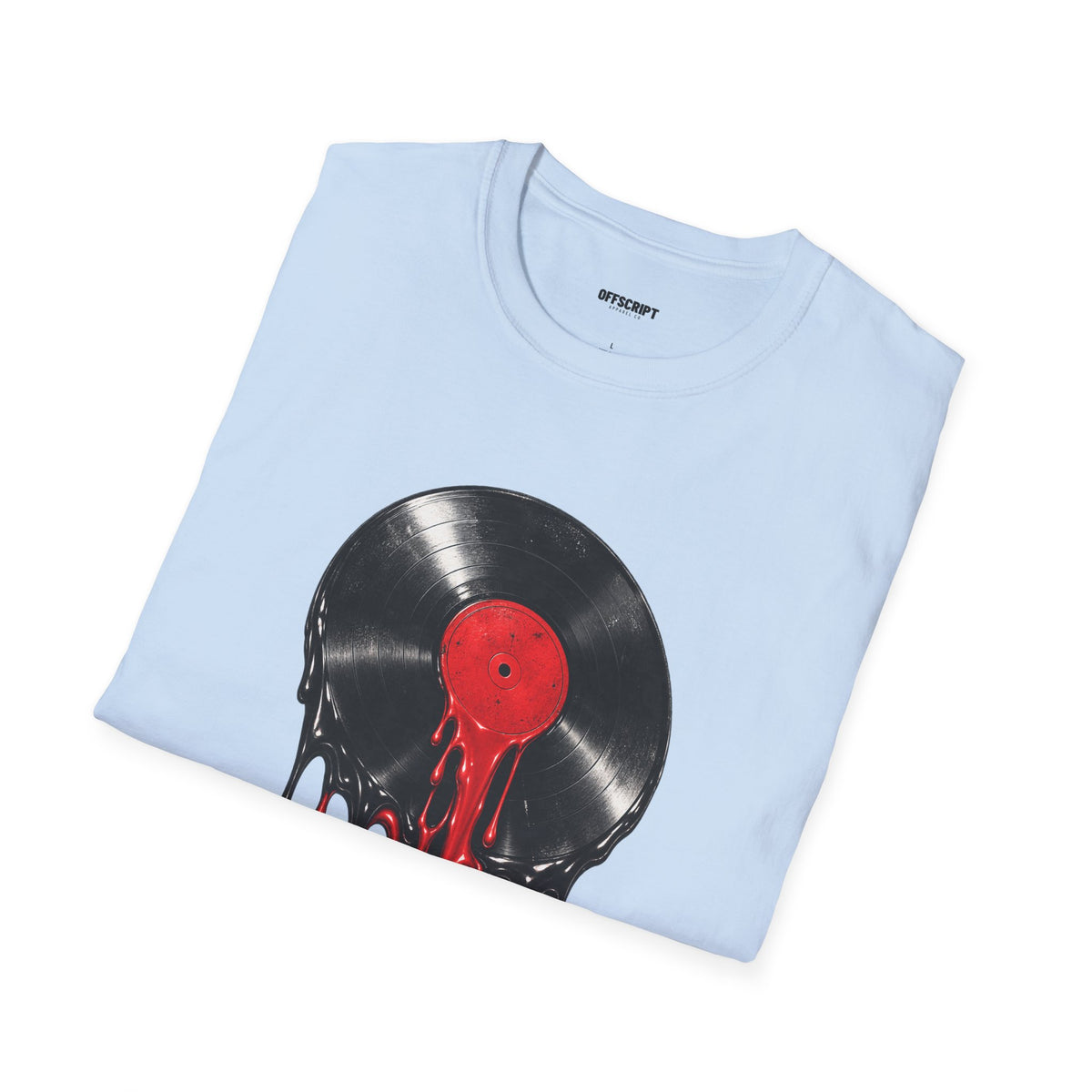 Dripping Vinyl Record T-Shirt